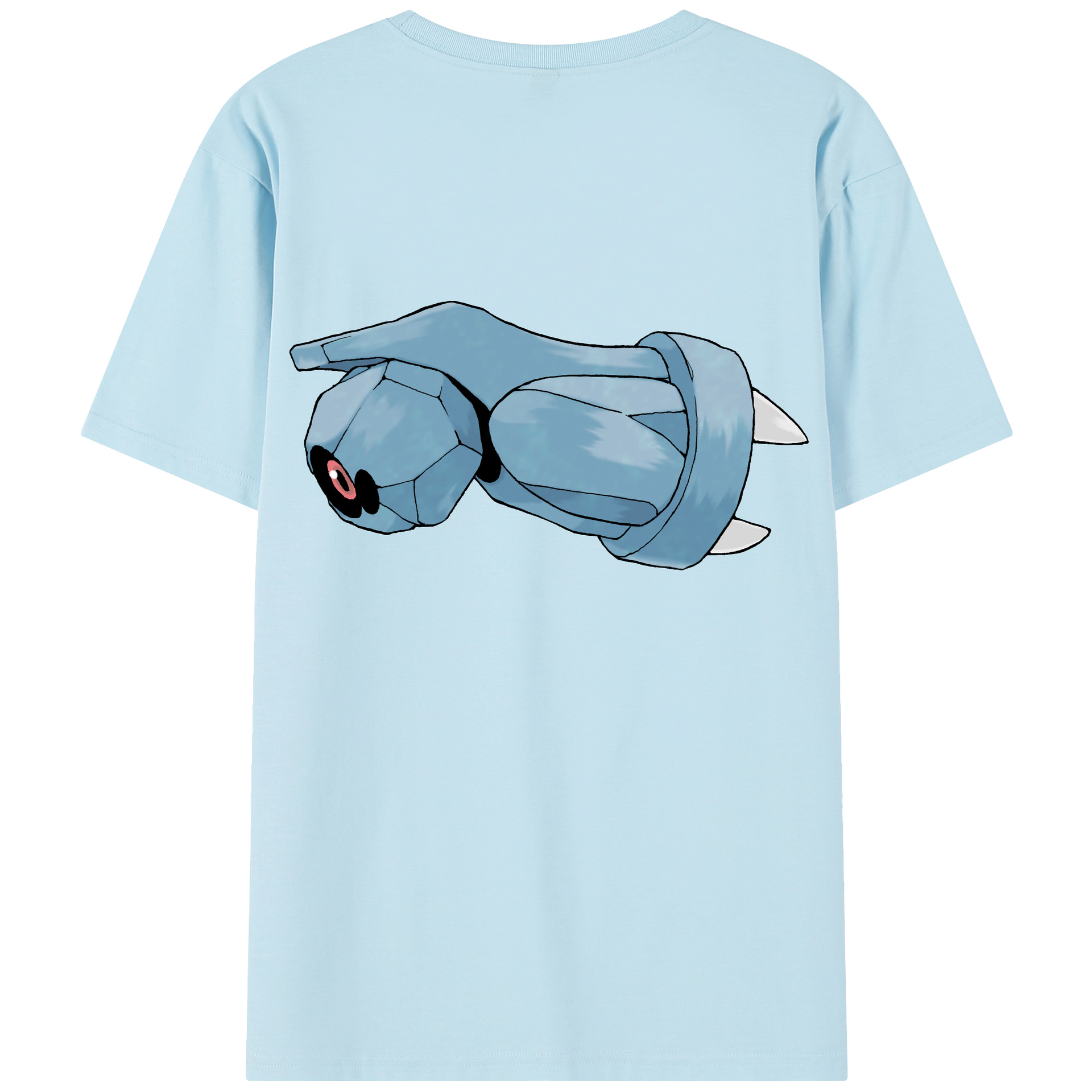 （画像用） ポケットモンスター Pokémon 綿100％半袖Tシャツ（背面プリント）